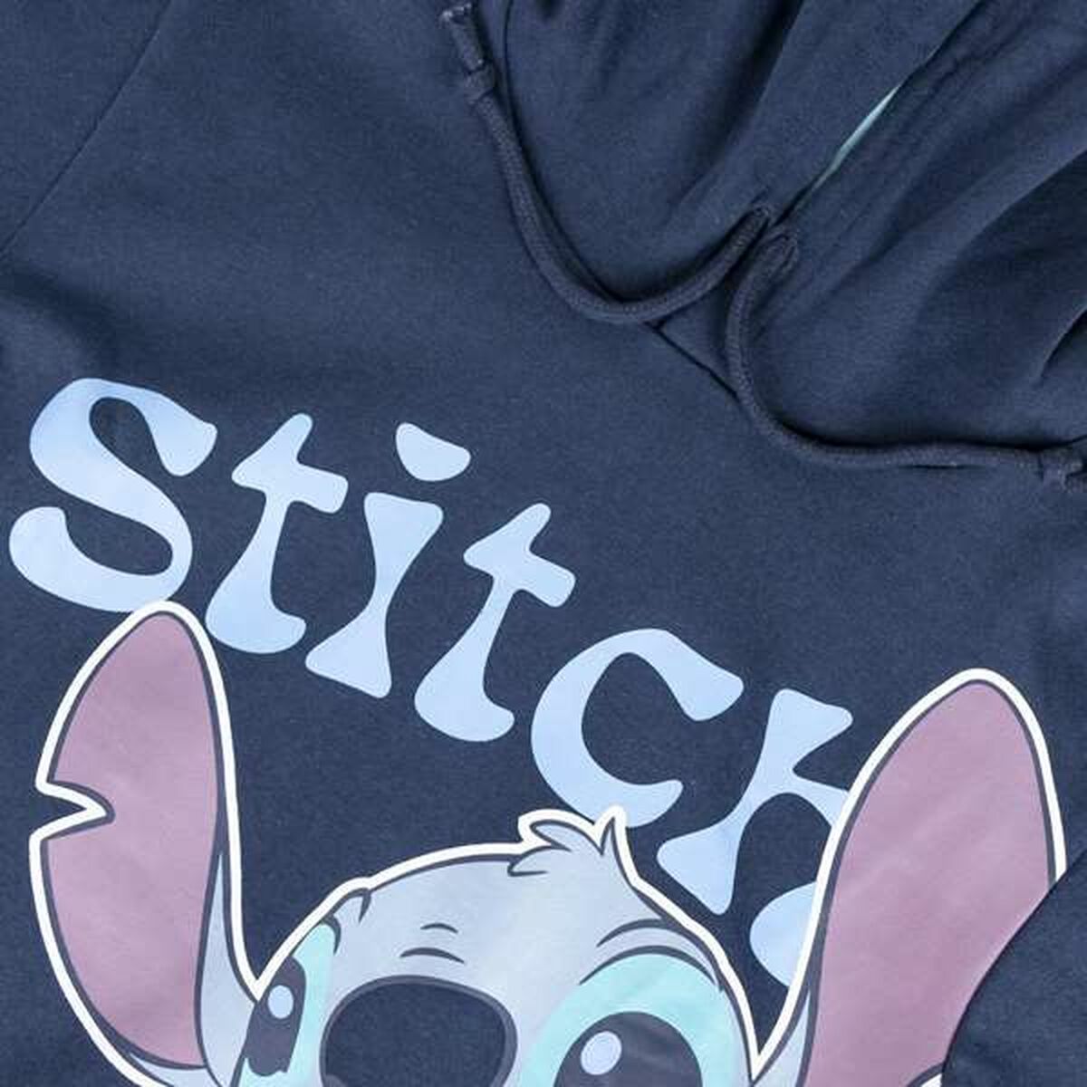 Φούτερ με Κουκούλα για Κοριτσάκι Stitch Σκούρο μπλε