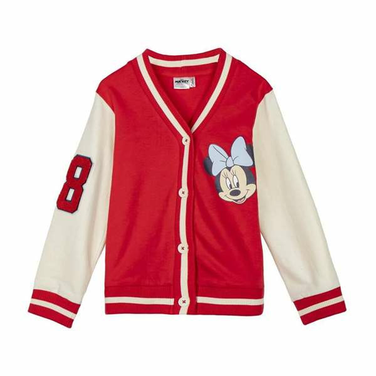 Αθλητικό Mπουφάν για Παιδιά Minnie Mouse Κόκκινο