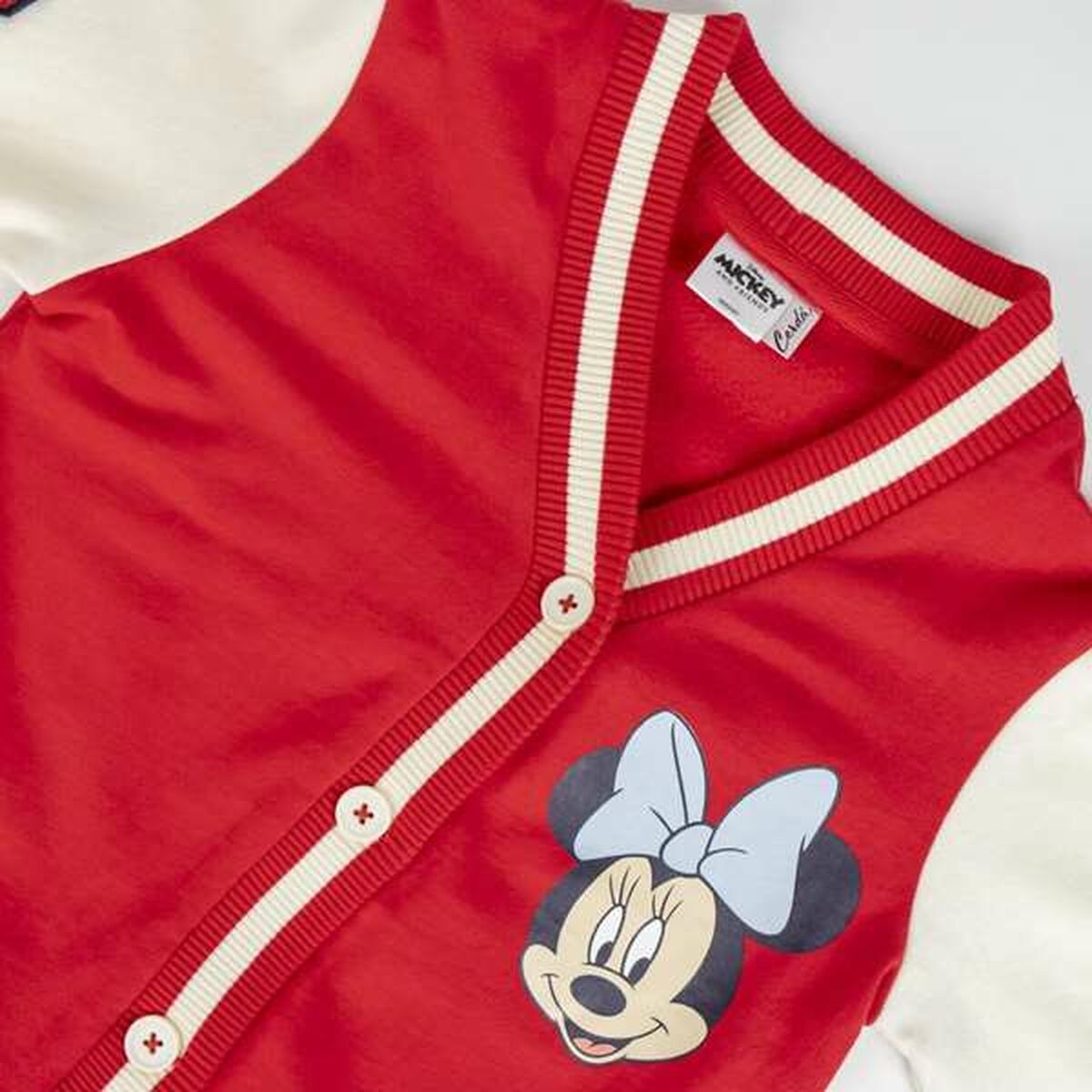 Αθλητικό Mπουφάν για Παιδιά Minnie Mouse Κόκκινο