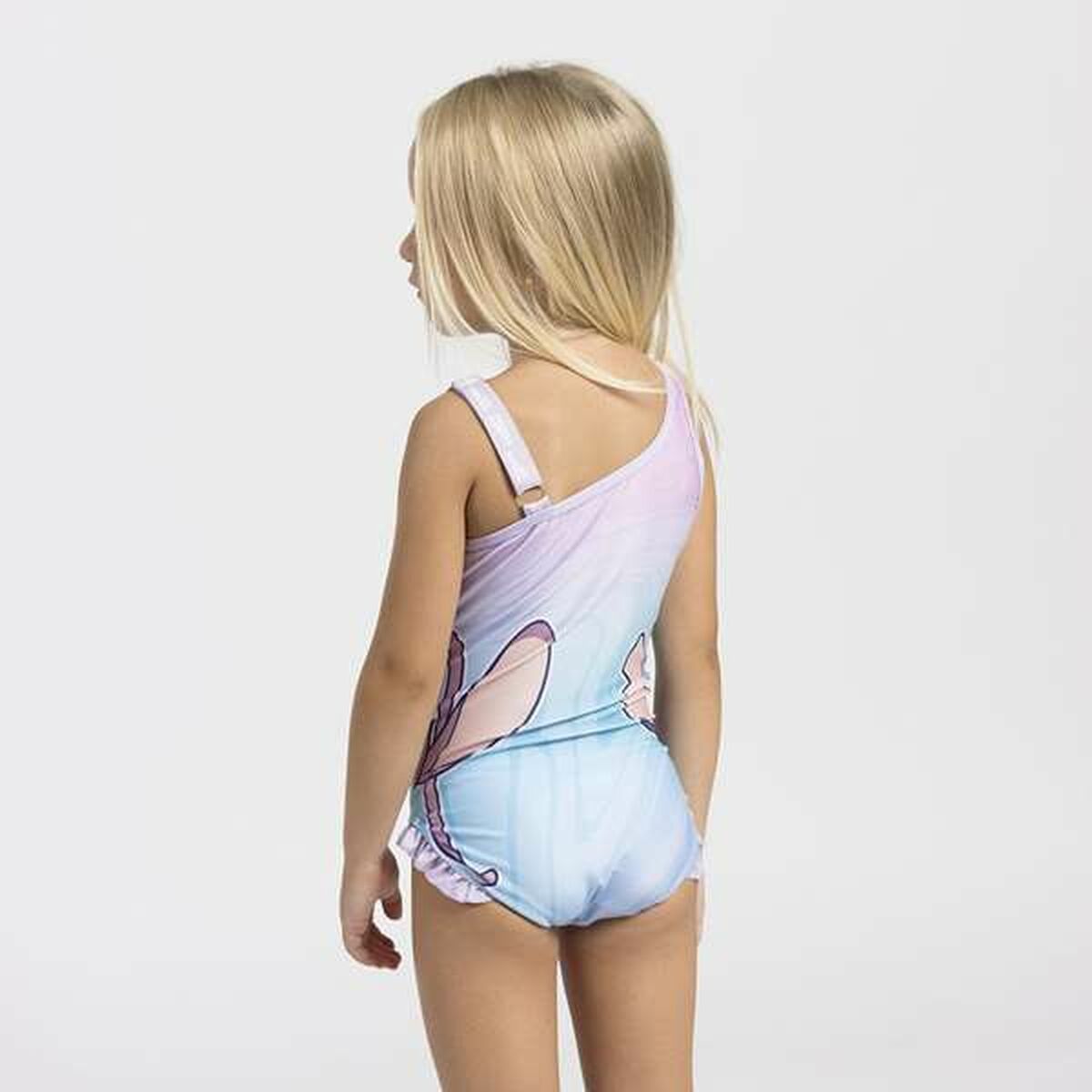 Μαγιό Κορίτσι Stitch Λιλά