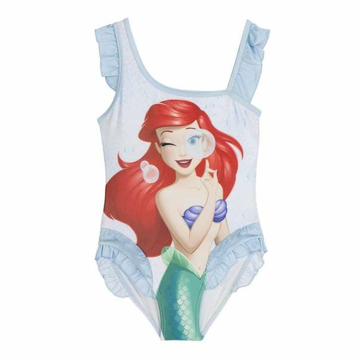 Μαγιό Κορίτσι Disney Princess Ανοιχτό Μπλε Λιλά