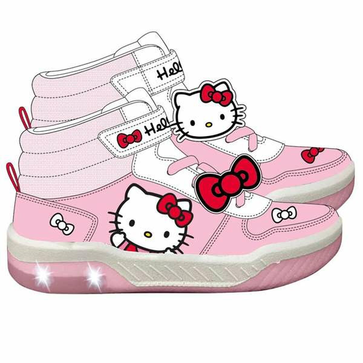 Παιδικά Aθλητικά Παπούτσια Hello Kitty Ροζ
