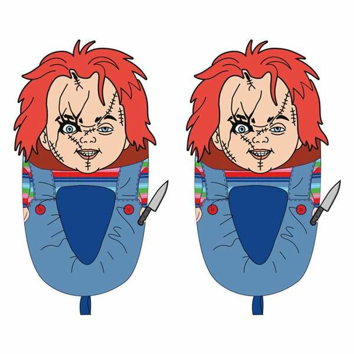 παντόφλες για το σπίτι Chucky Μπλε