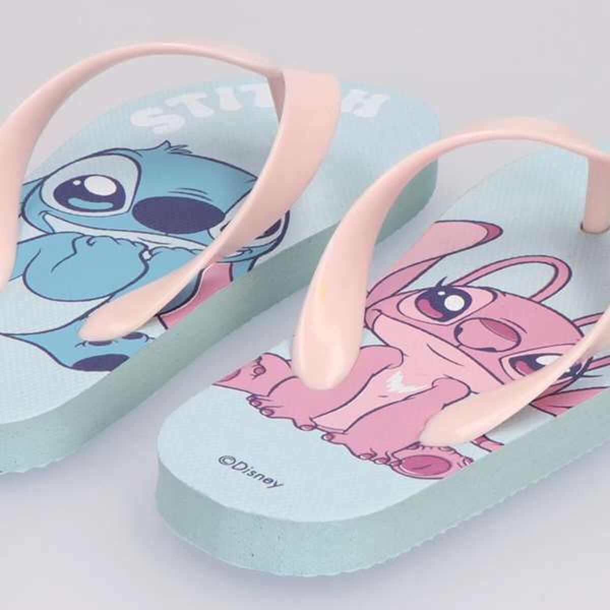 Σαγιονάρες για παιδιά Stitch Flip Flop Ανοιχτό Μπλε