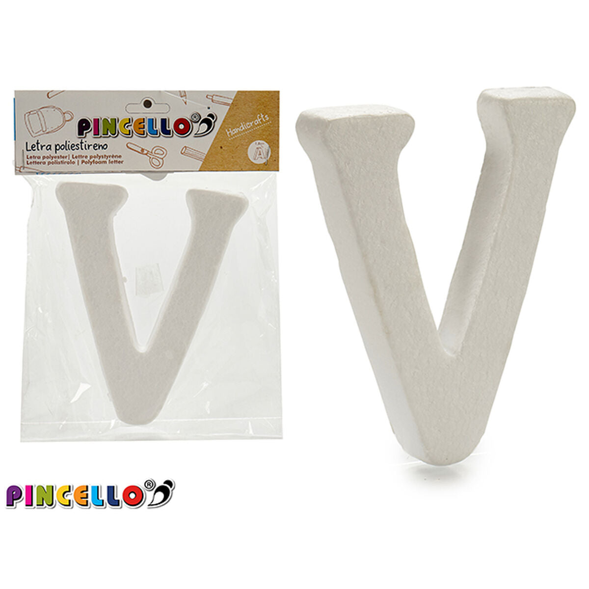 Στίχοι Pincello FOAM LETTER V Στίχοι V (12 Μονάδες)