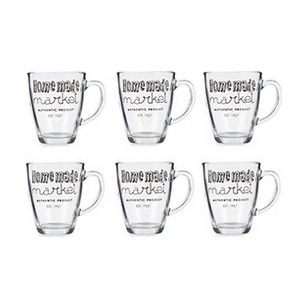 Κούπα Φλιτζάνι Vivalto Διαφανές 320 ml (x6)
