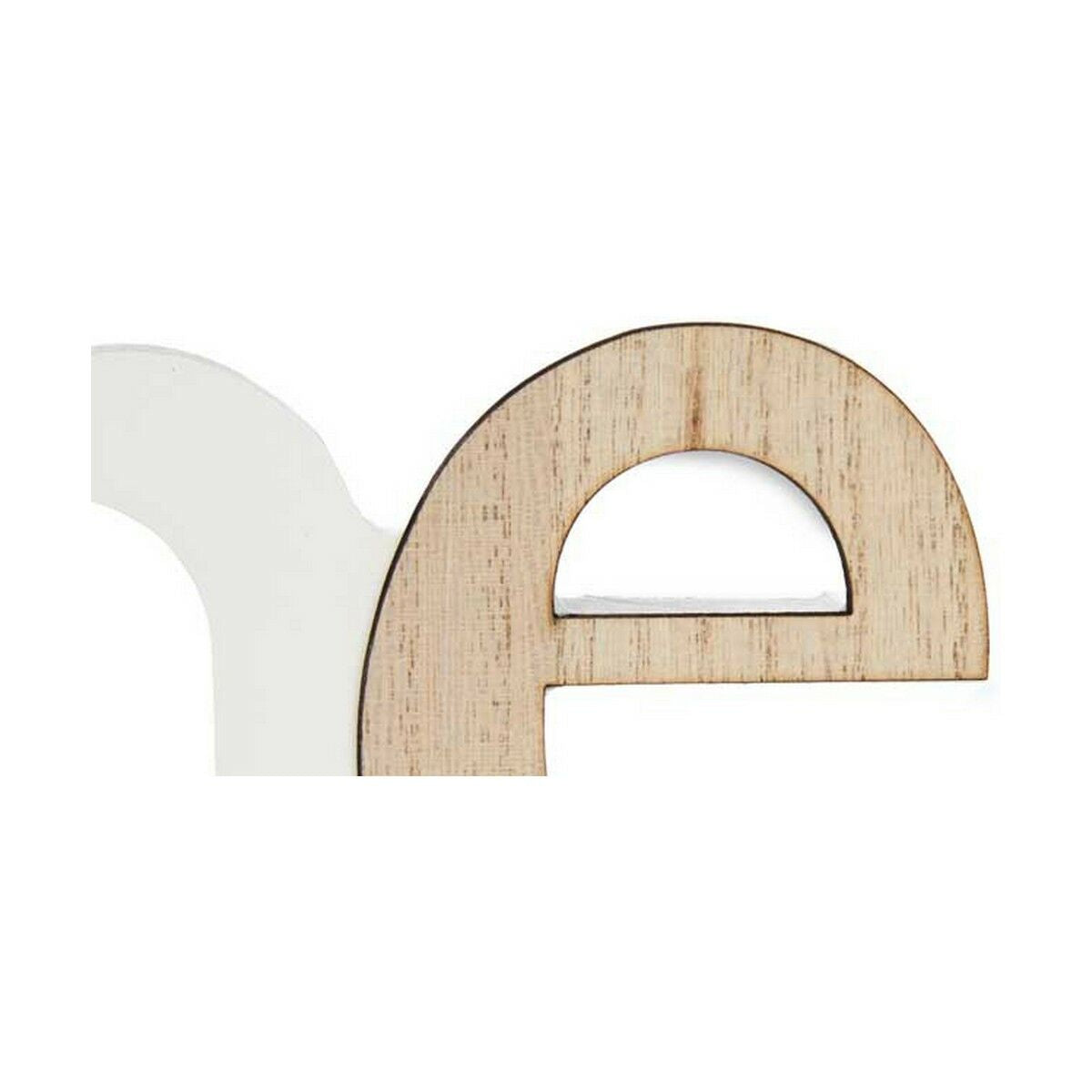 Κορνίζα Gift Decor Home Λευκό Καφέ Ξύλο MDF (x6)