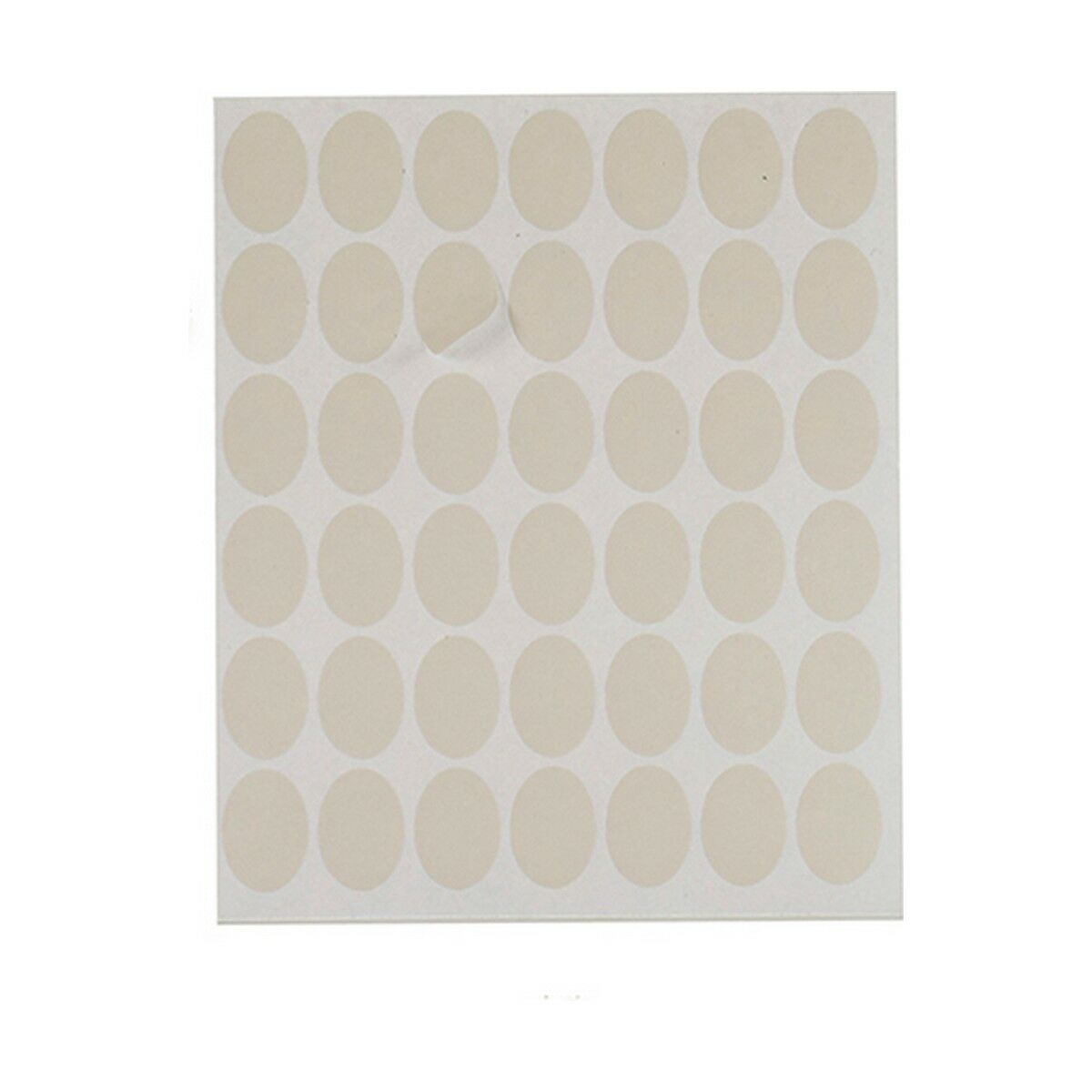 Κολλητικές ετικέτες Pincello Λευκό 17 x 4 x 19 cm 17 x 24 mm Οβάλ (12 Μονάδες)