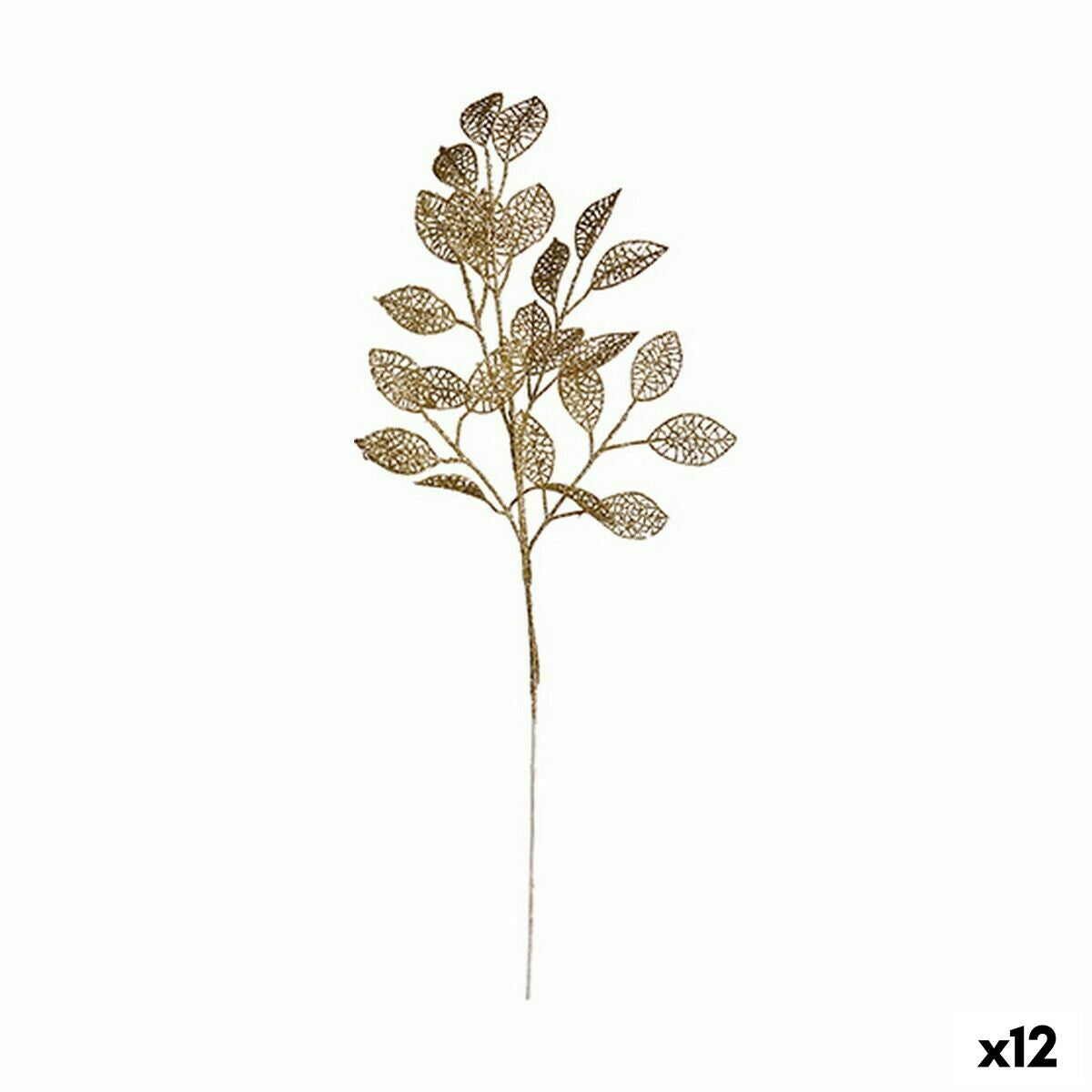 Κλαδί Krist+ Χρυσό Πλαστική ύλη 31 x 68 x 2 cm (12 Μονάδες)