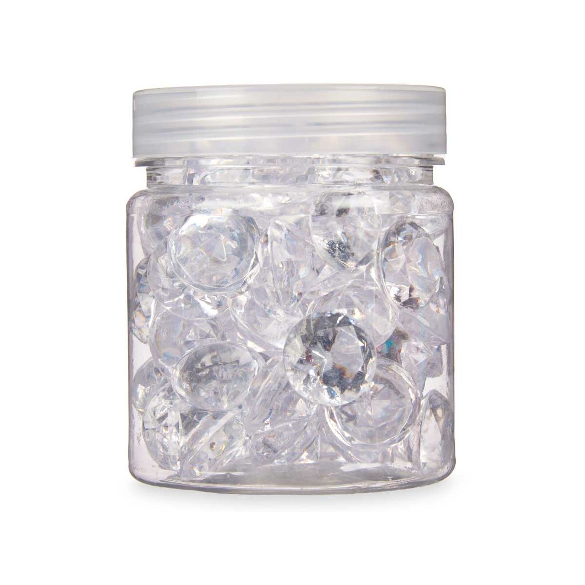 Διακοσμητικές Πέτρες Gift Decor Διαφανές 150 g Διαμάντι (16 Μονάδες)