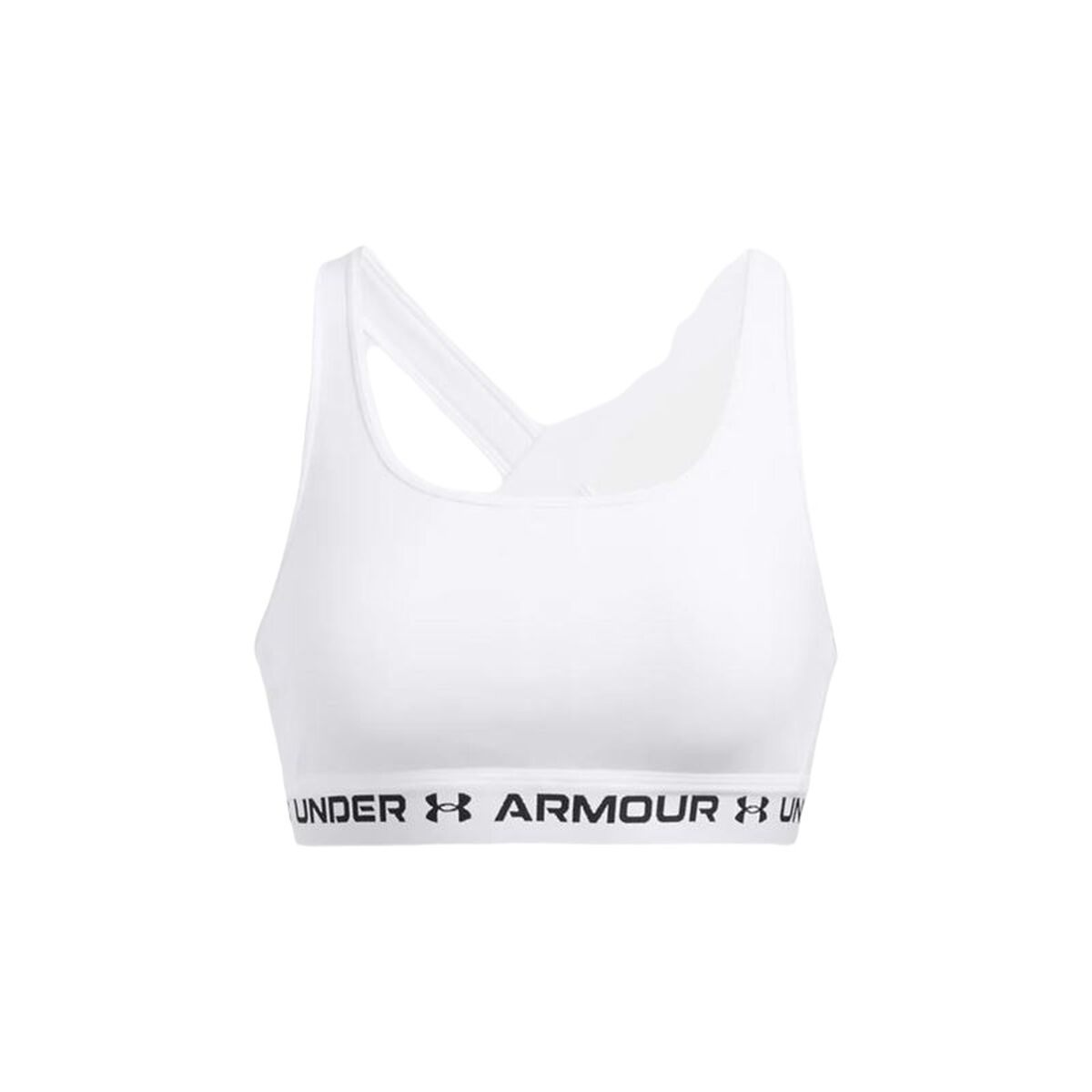 Αθλητικό σουτιέν Under Armour CroSSback Mid Λευκό