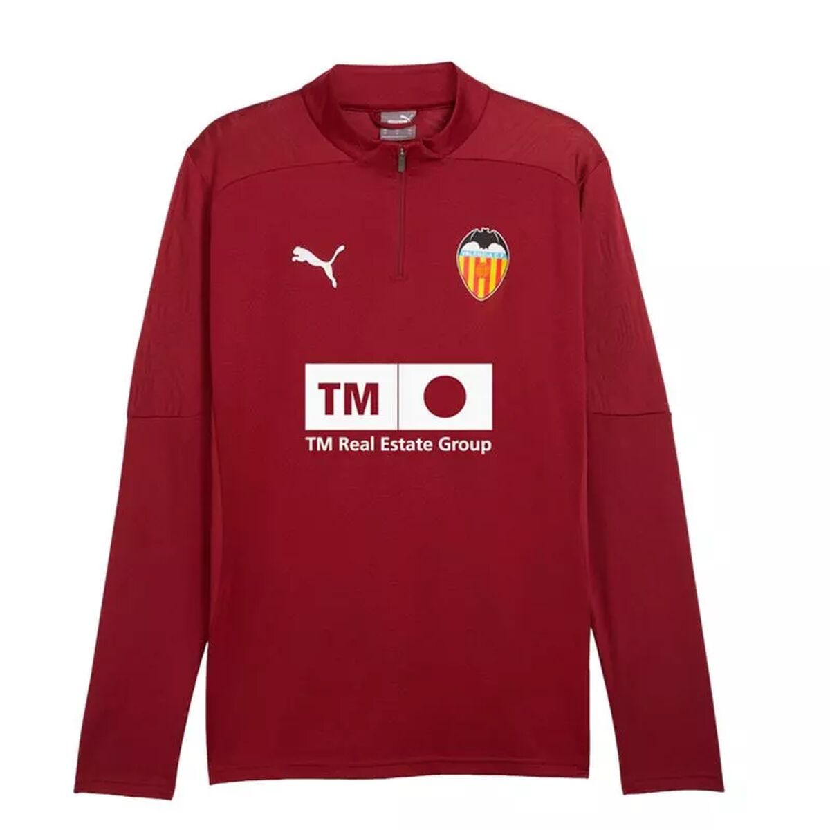Μπλουζάκι Γυμναστικής για Ενήλικες Puma Valencia CF 24/25 Training Λευκό