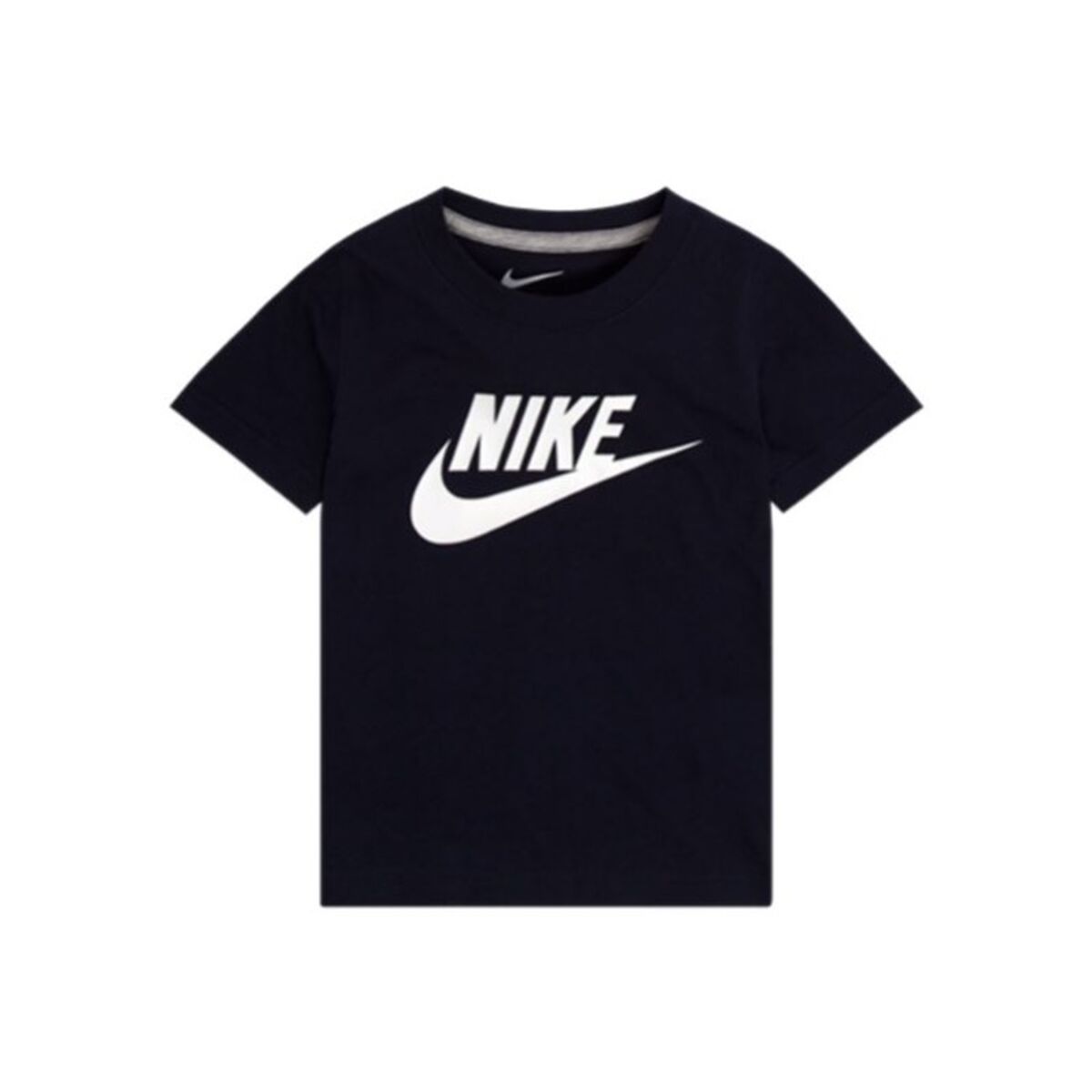 Μπλούζα με Κοντό Μανίκι Nike Futura Ss Μαύρο Σκούρο μπλε