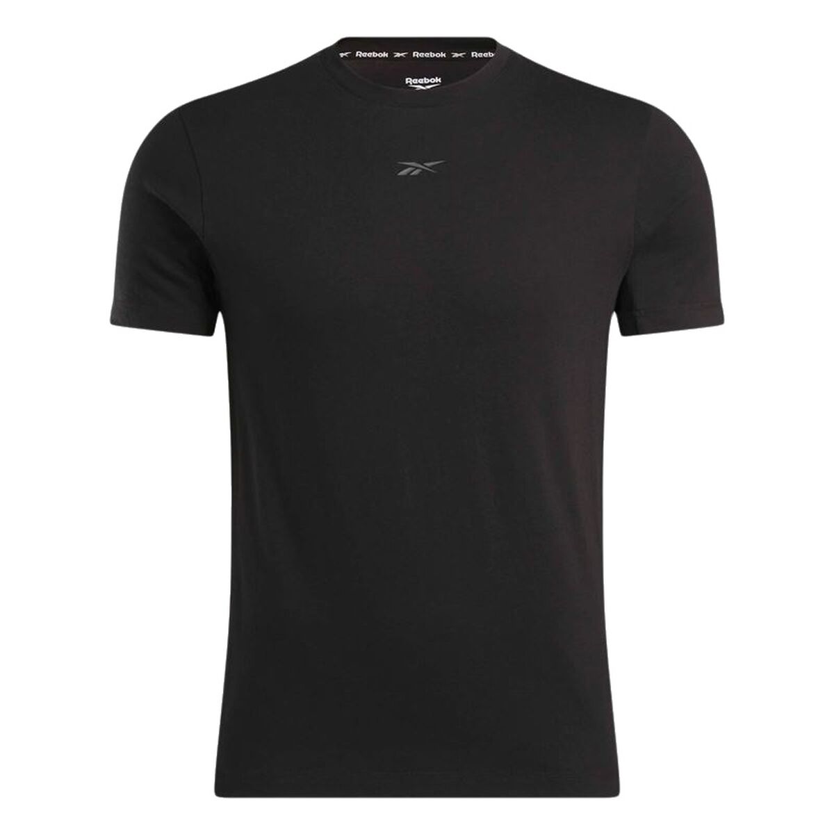Ανδρική Μπλούζα με Κοντό Μανίκι Reebok Reebok Athlete Tee Μαύρο