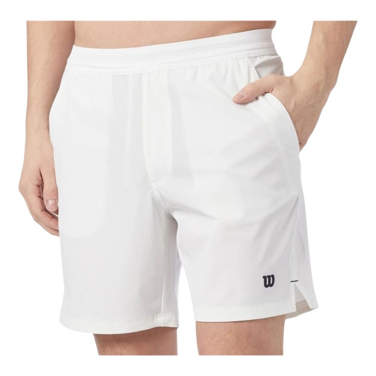 Ανδρικά Αθλητικά Σορτς Wilson Team Short 7" Λευκό 7" Πάντελ