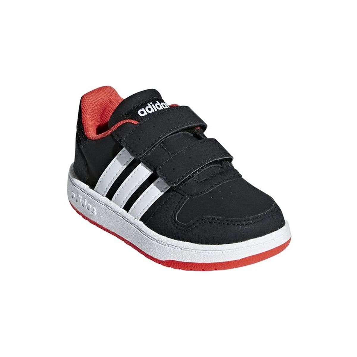 Αθλητικά Παπούτσια για Μωρά Adidas Hoops 2.0 Μαύρο