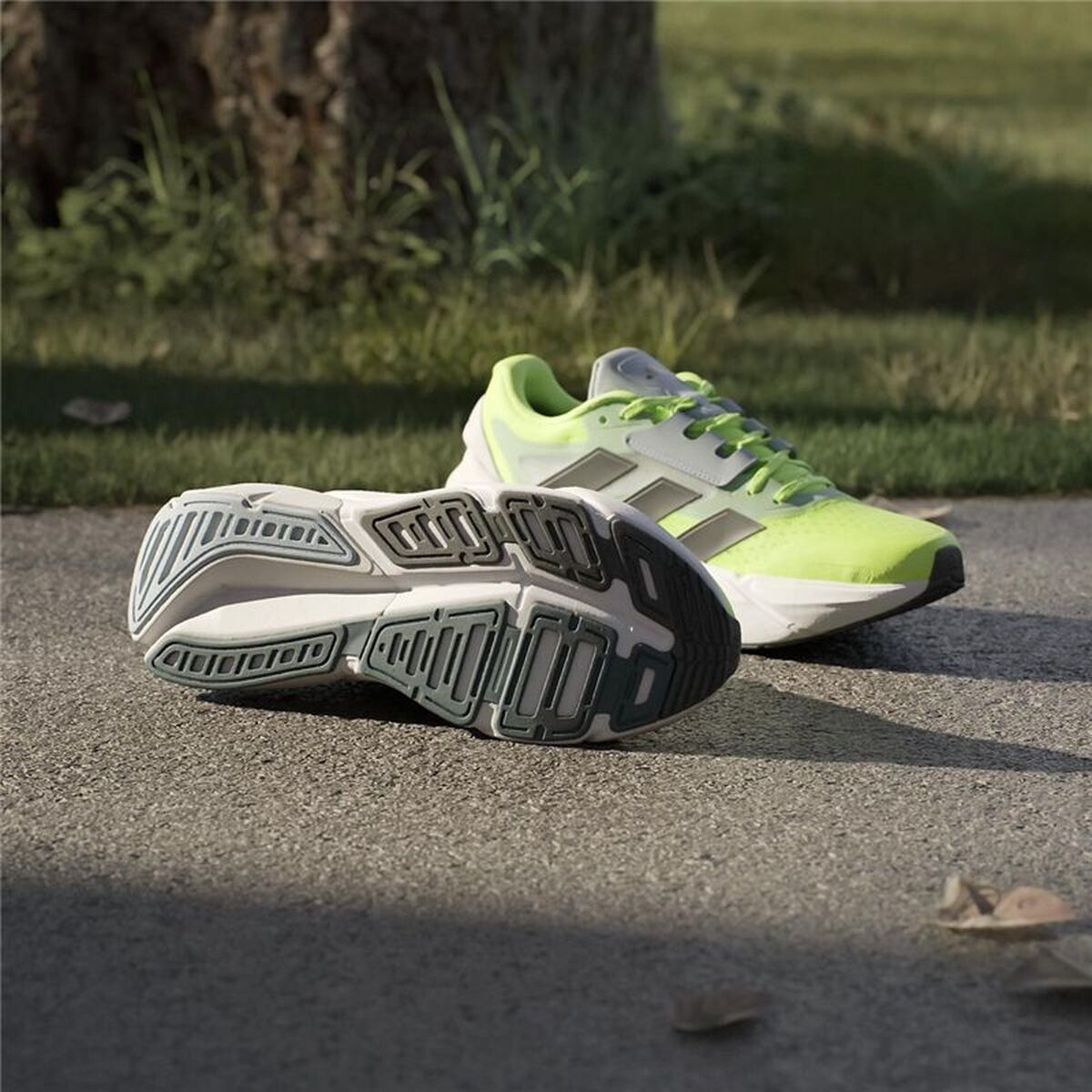 Παπούτσια για Τρέξιμο για Ενήλικες Adidas Adistar 2 Κίτρινο