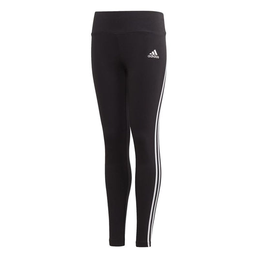 Αθλητικά Κολάν για Παιδιά Adidas Cotton 3 Bandas Girl Μαύρο