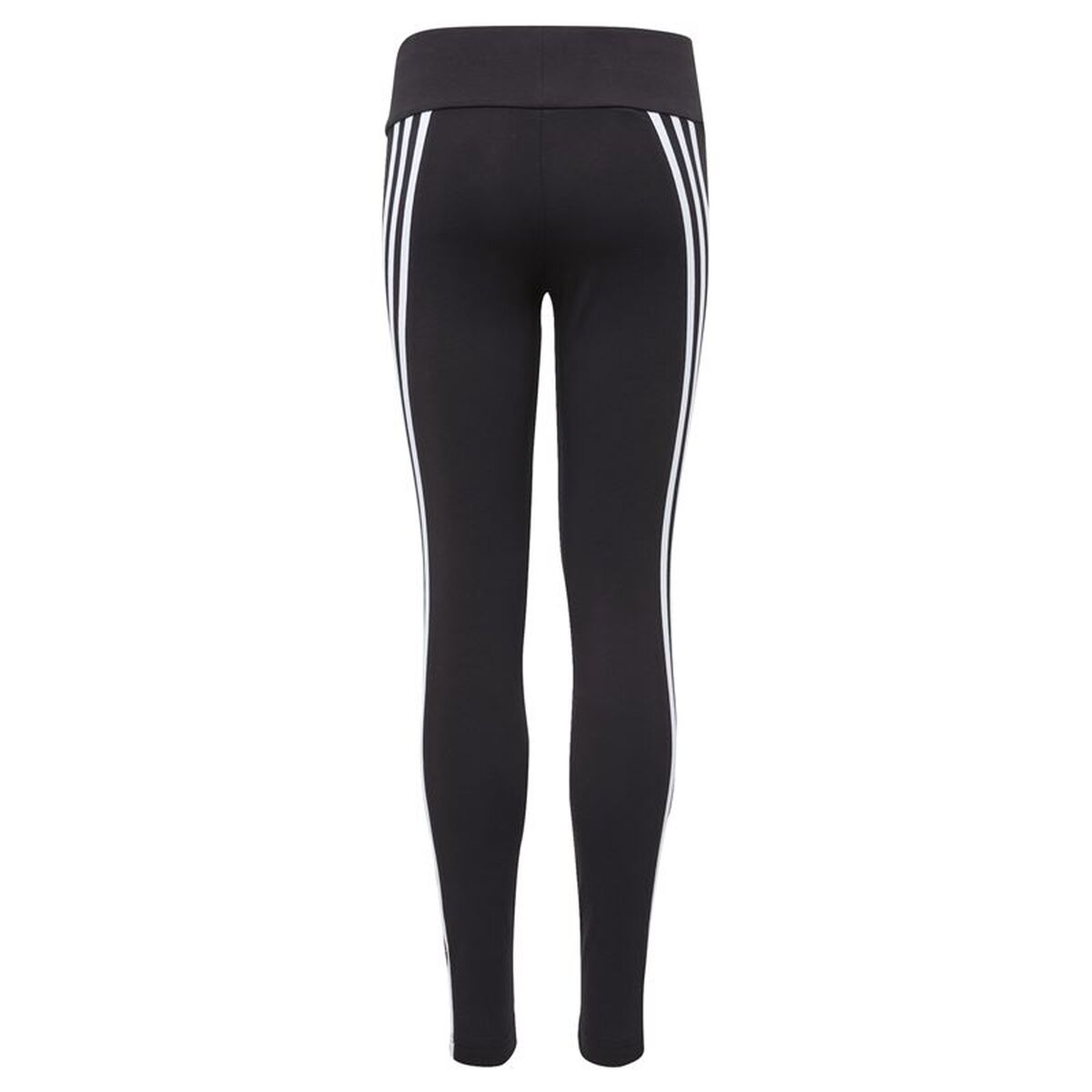 Αθλητικά Κολάν για Παιδιά Adidas Cotton 3 Bandas Girl Μαύρο