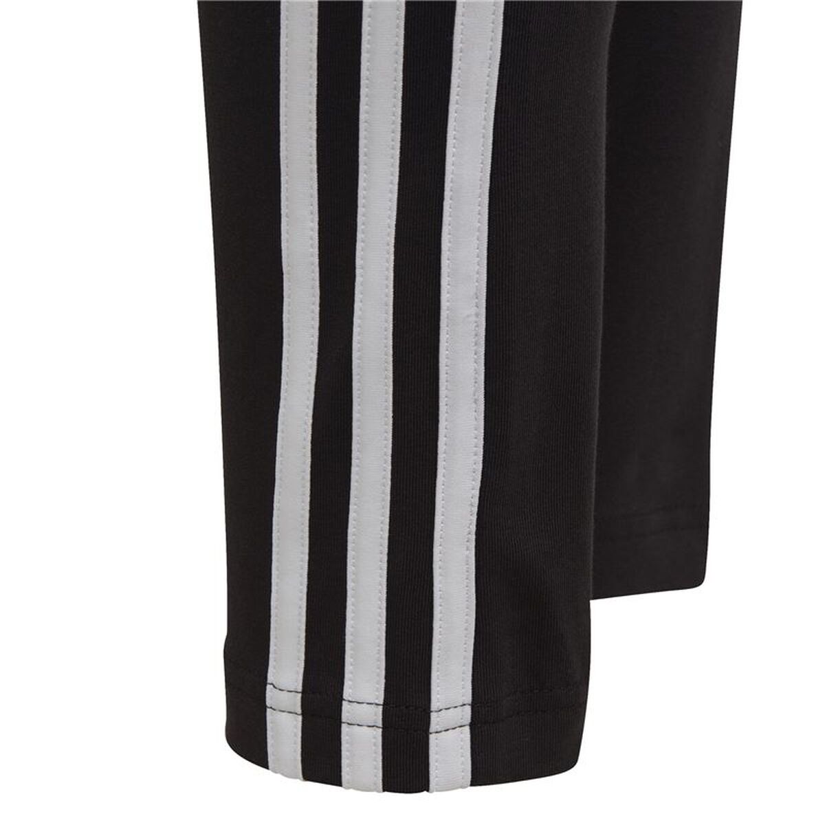 Αθλητικά Κολάν για Παιδιά Adidas Cotton 3 Bandas Girl Μαύρο