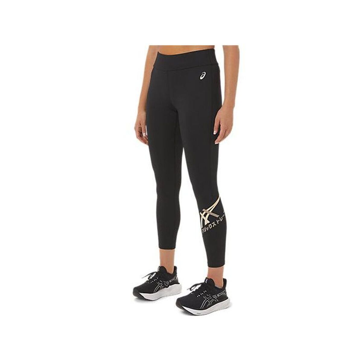 Αθλητικά Γυναικεία Κολάν Asics Tiger 7/8 Μαύρο