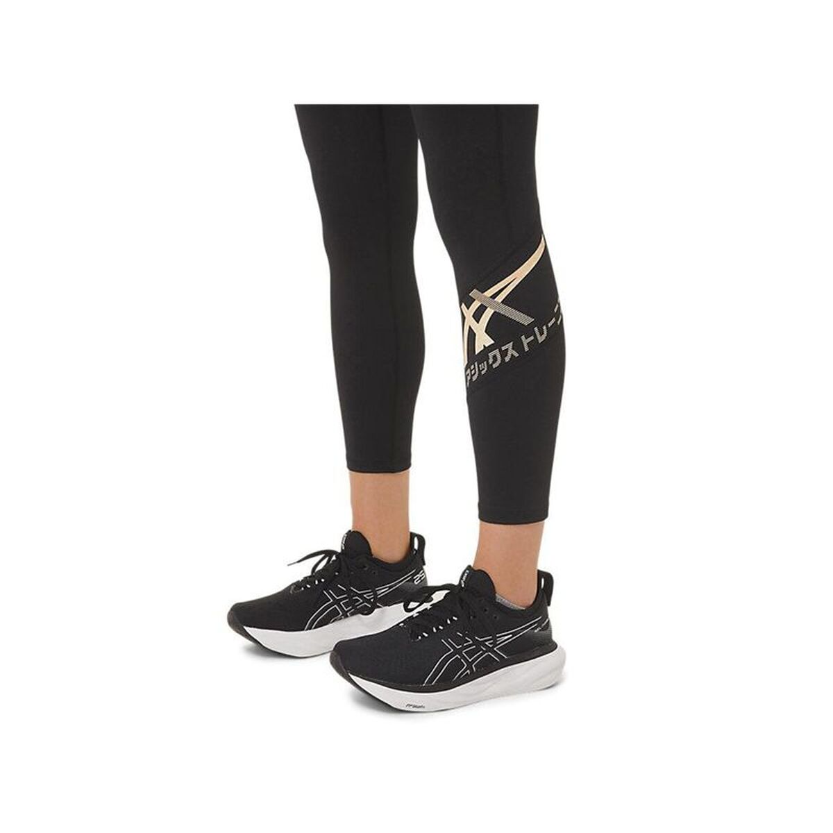 Αθλητικά Γυναικεία Κολάν Asics Tiger 7/8 Μαύρο
