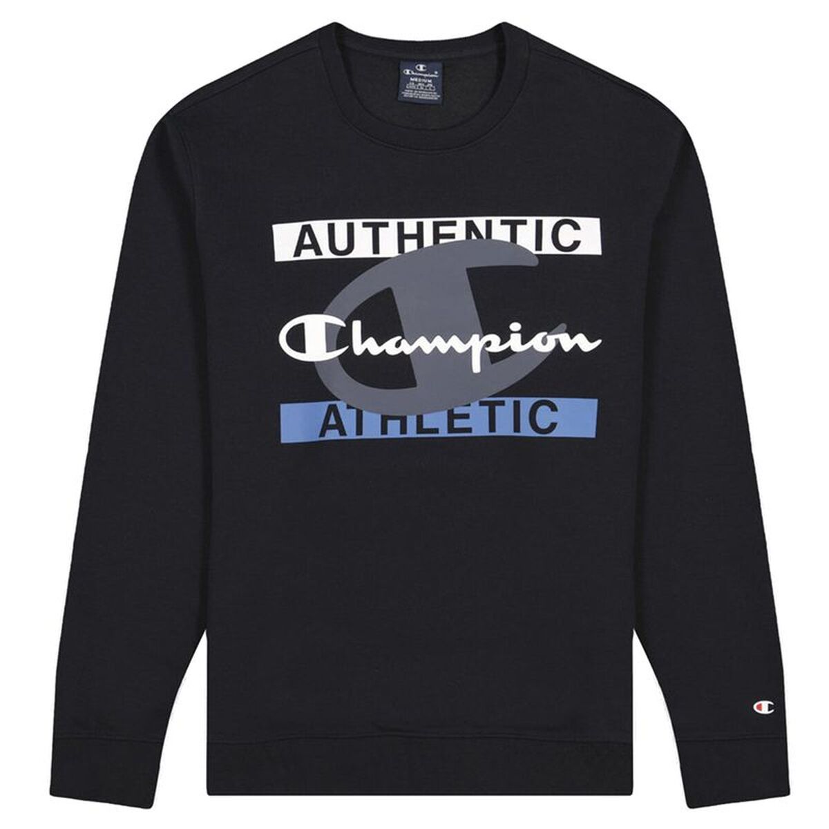 Ανδρικό Φούτερ χωρίς Κουκούλα Champion Authentic Athletic M Μαύρο