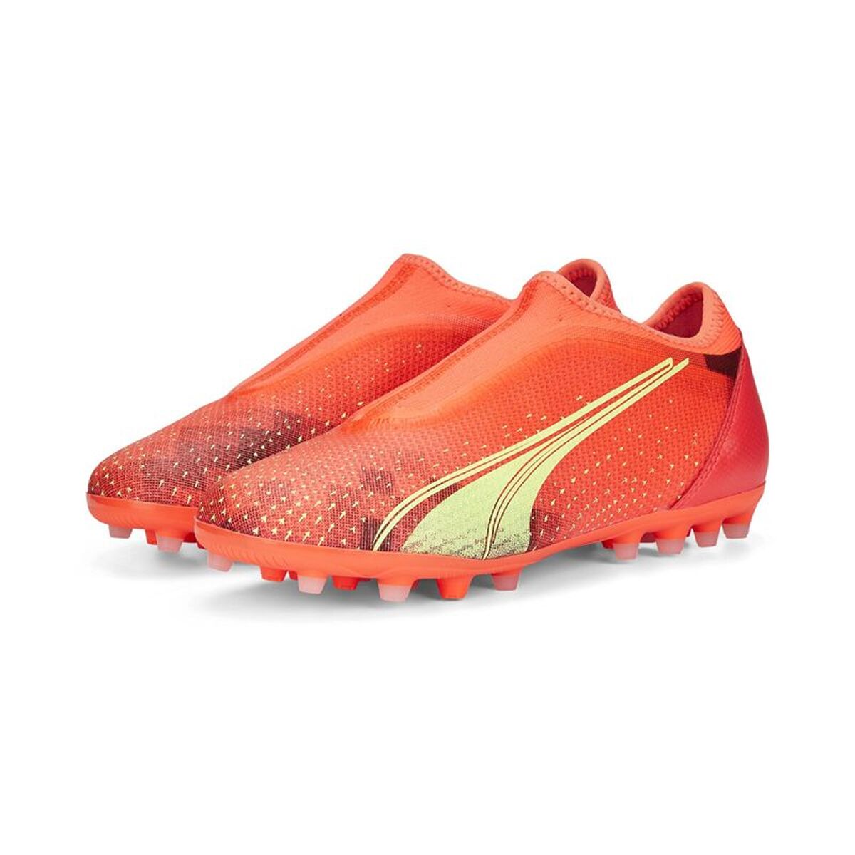 Παιδικές Μπότες Ποδοσφαίρου Puma Ultra Match LL MG Πορτοκαλί
