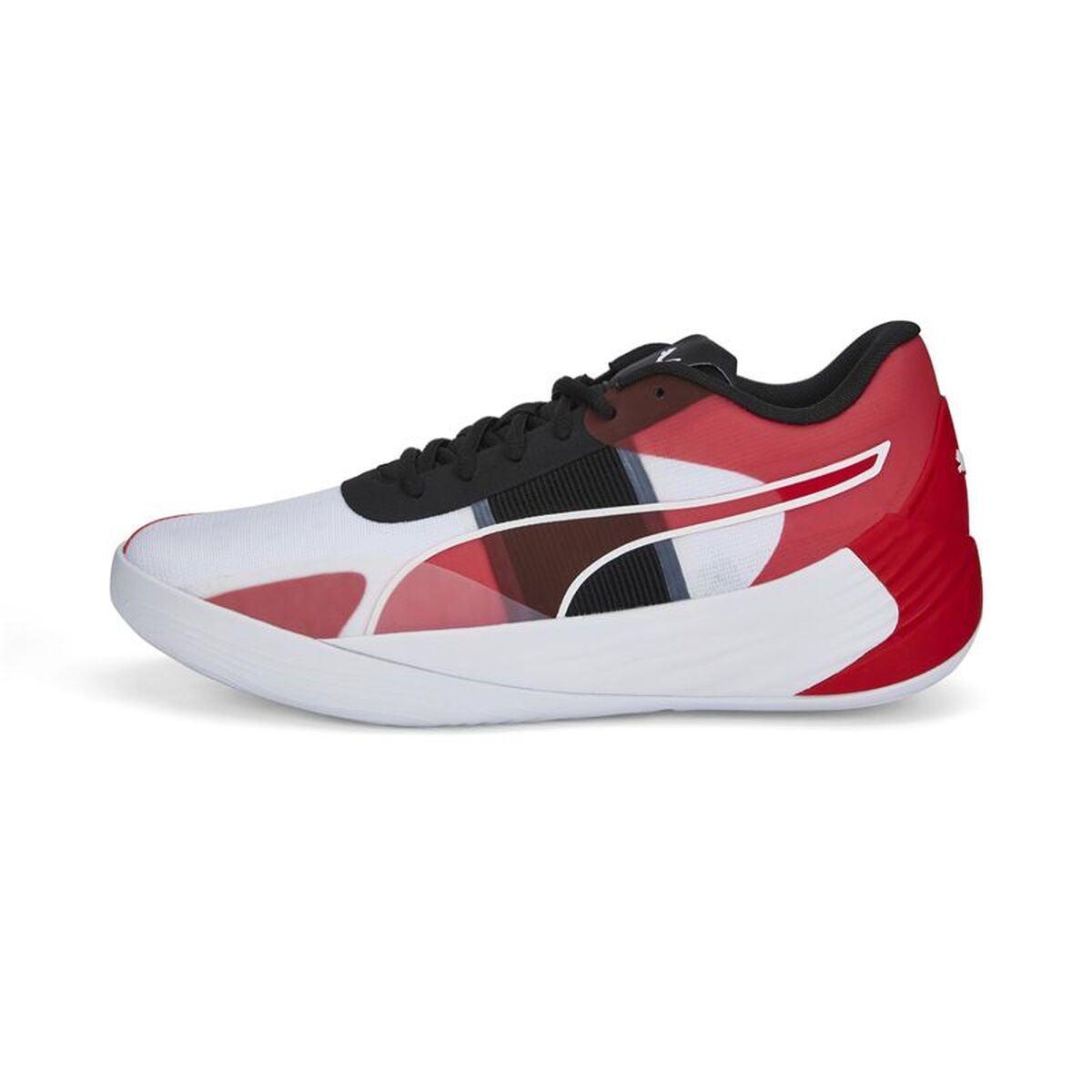 Παπούτσια Μπάσκετ για Ενήλικες Puma Fusion Nitro Team Λευκό