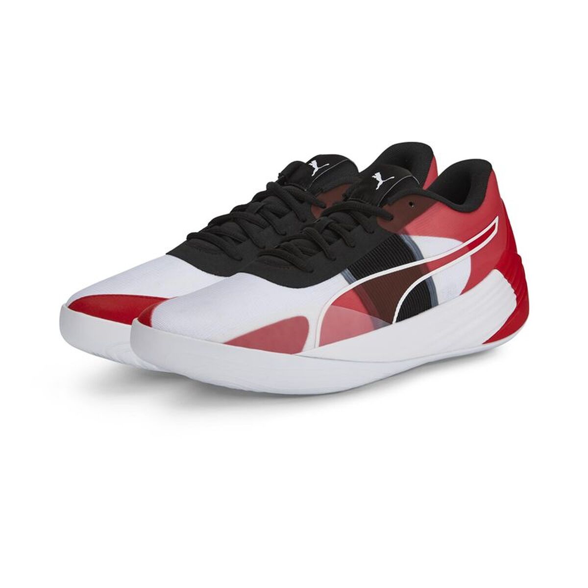 Παπούτσια Μπάσκετ για Ενήλικες Puma Fusion Nitro Team Λευκό