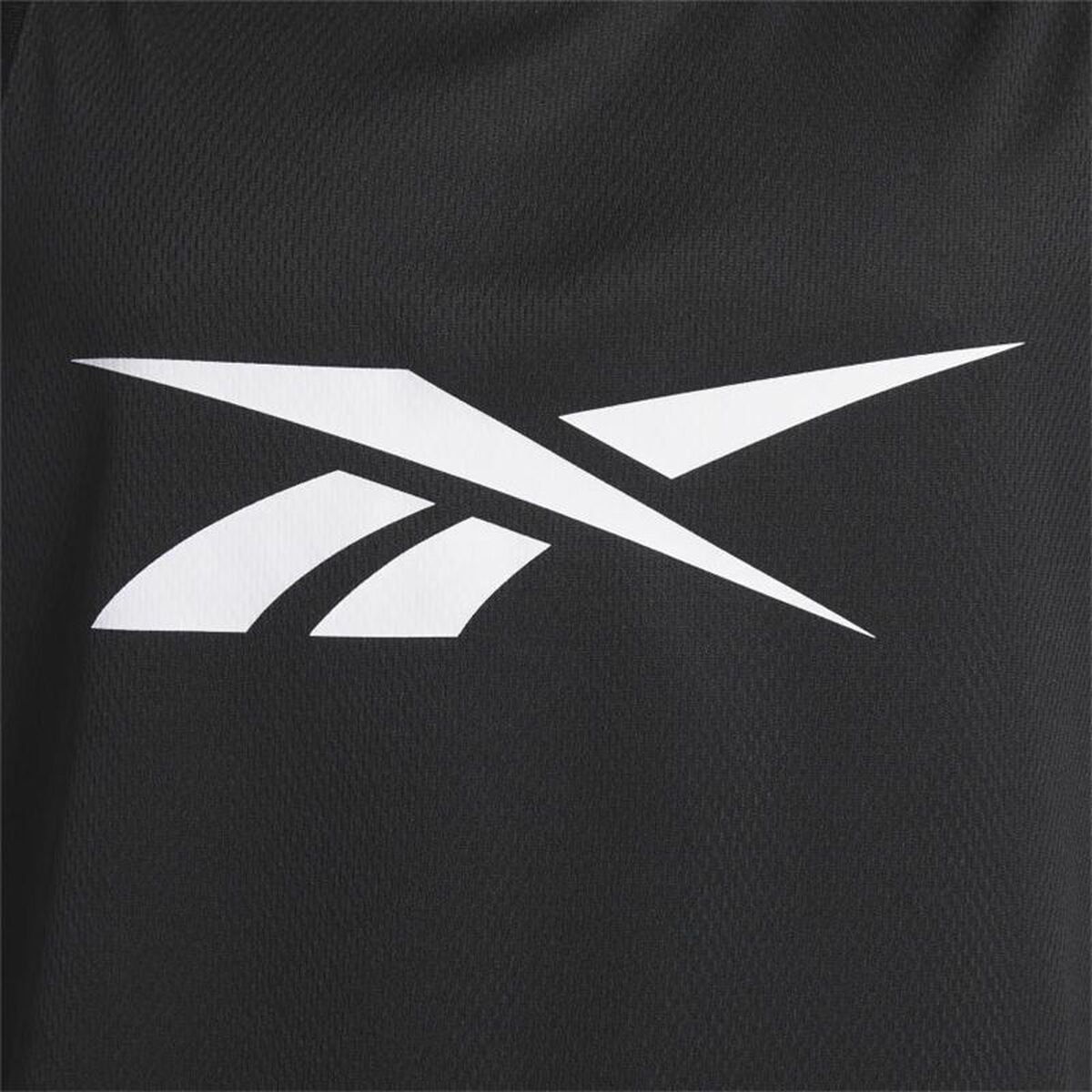 Μπλουζάκι μπάσκετ Reebok Basketball Mesh Μαύρο
