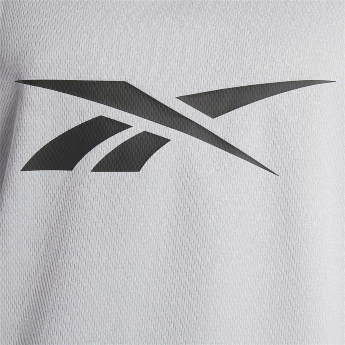 Μπλουζάκι μπάσκετ Reebok Basketball Mesh Ανοιχτό Γκρι