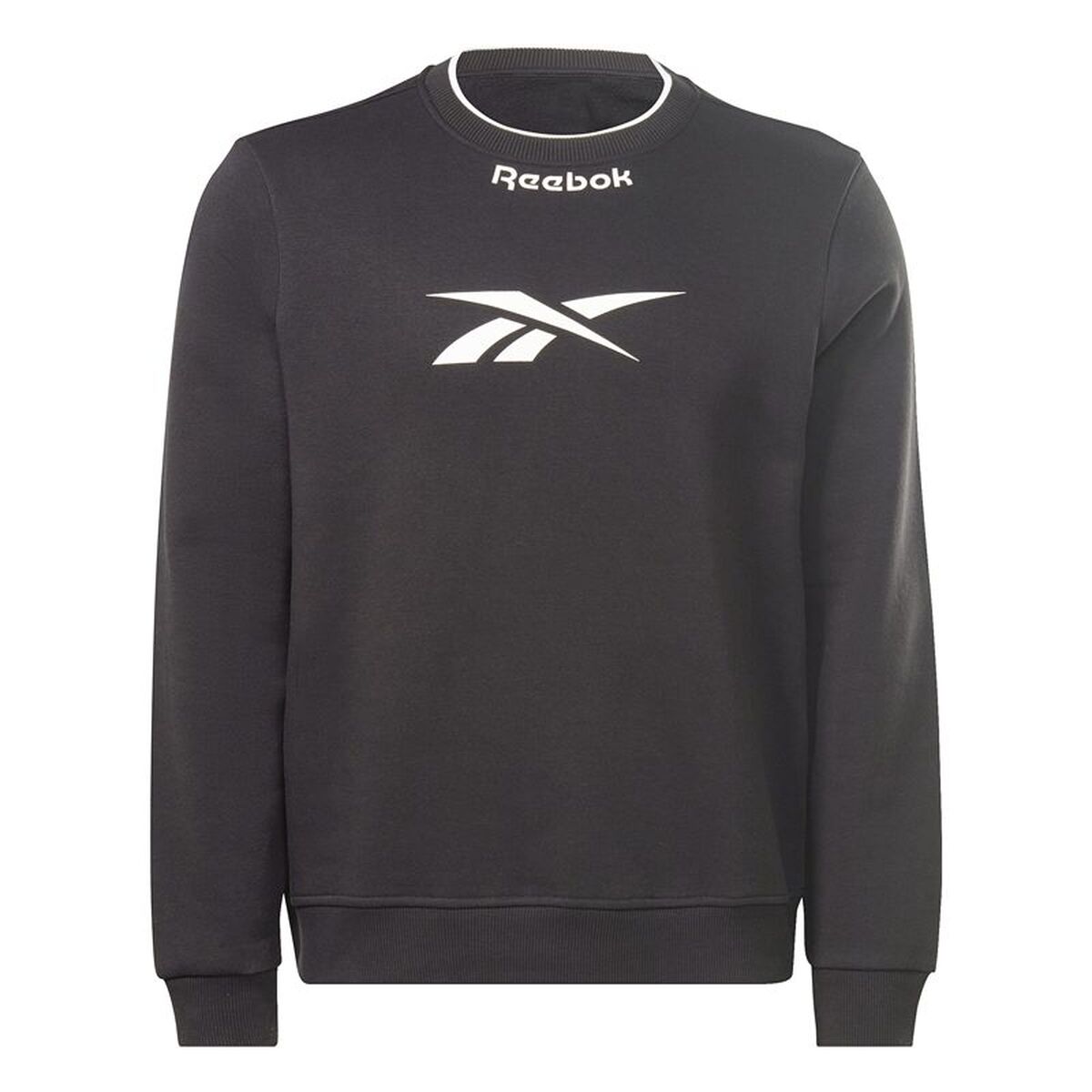Ανδρικό Φούτερ χωρίς Κουκούλα Reebok RI Arch Logo Vector Crew Μαύρο