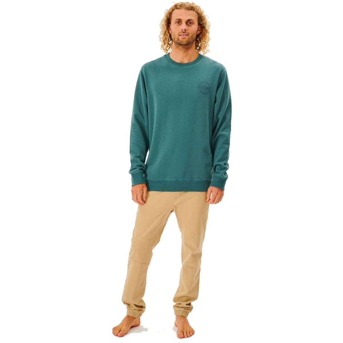 Ανδρικό Φούτερ χωρίς Κουκούλα Rip Curl Re Entry Crew Μπλε