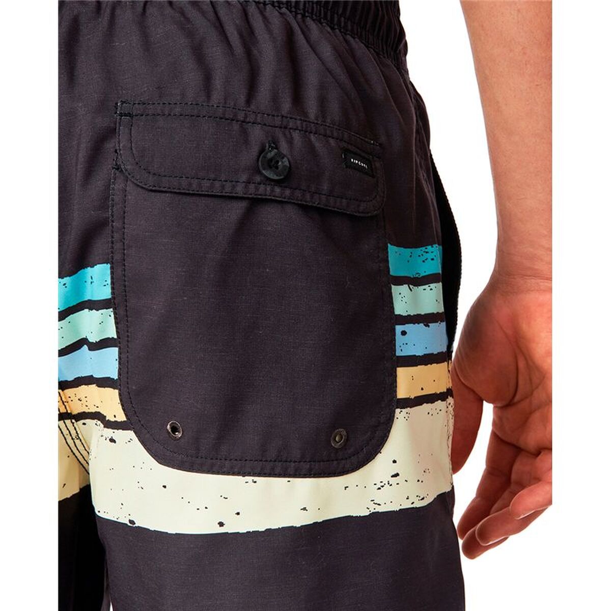 Ανδρικά Μαγιό Rip Curl Framed Volley Μαύρο