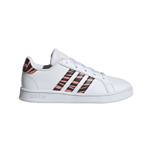 Παιδικά Aθλητικά Παπούτσια Adidas Grand Court Print Λευκό
