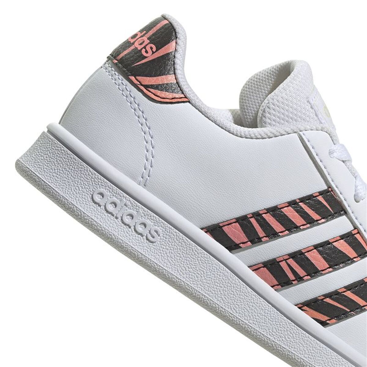 Παιδικά Aθλητικά Παπούτσια Adidas Grand Court Print Λευκό