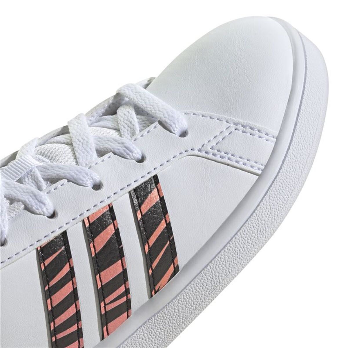 Παιδικά Aθλητικά Παπούτσια Adidas Grand Court Print Λευκό