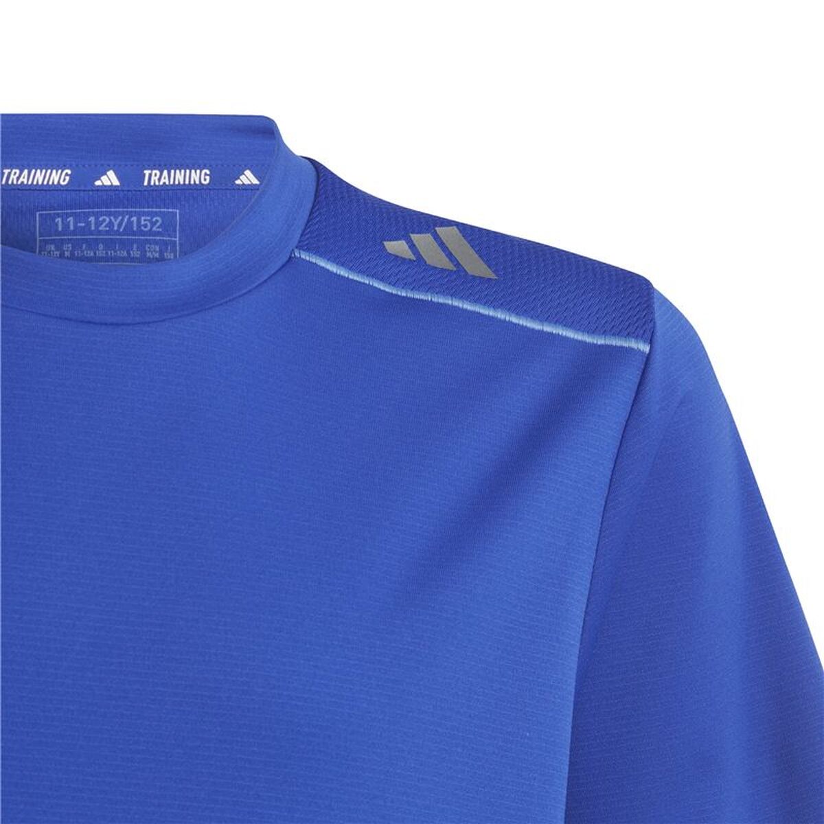 Παιδικό Μπλούζα με Κοντό Μανίκι Adidas Aeroready Μπλε