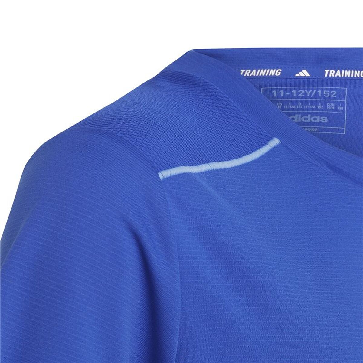 Παιδικό Μπλούζα με Κοντό Μανίκι Adidas Aeroready Μπλε