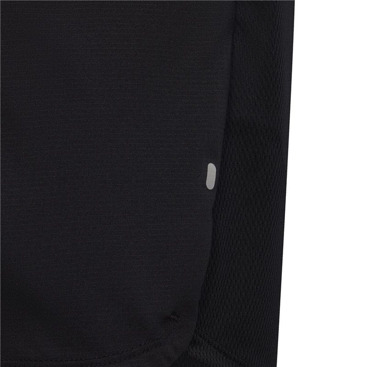 Παιδικό Μπλούζα με Κοντό Μανίκι Adidas Aeroready Μαύρο