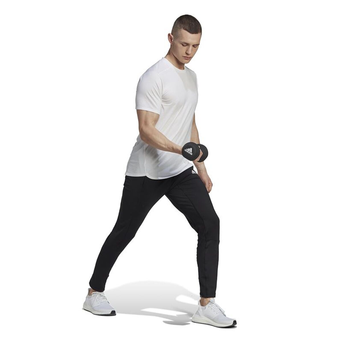 Μακρύ Αθλητικό Παντελόνι Adidas Colorblock Μαύρο Άντρες