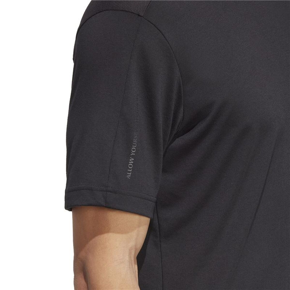 Ανδρική Μπλούζα με Κοντό Μανίκι Adidas Base Μαύρο