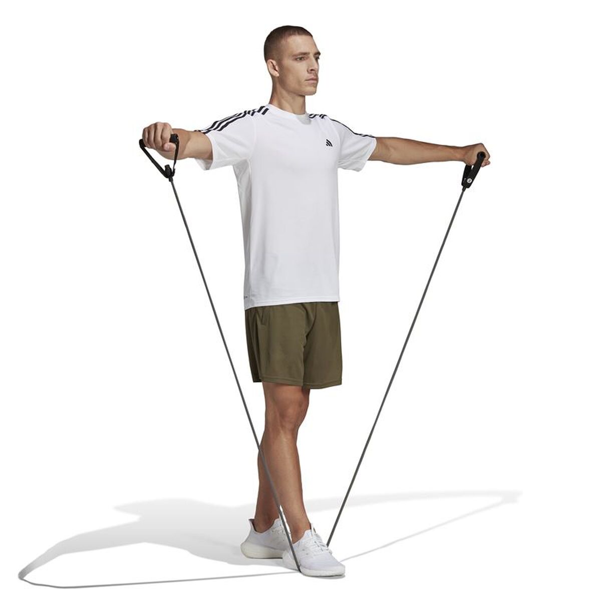 Ανδρικά Αθλητικά Σορτς Adidas Essentials Logo Καφέ