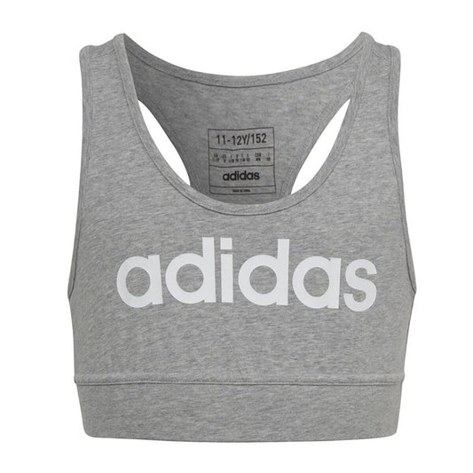 Γυναικεία Tank Top Adidas Essentials Linear Logo Γκρι