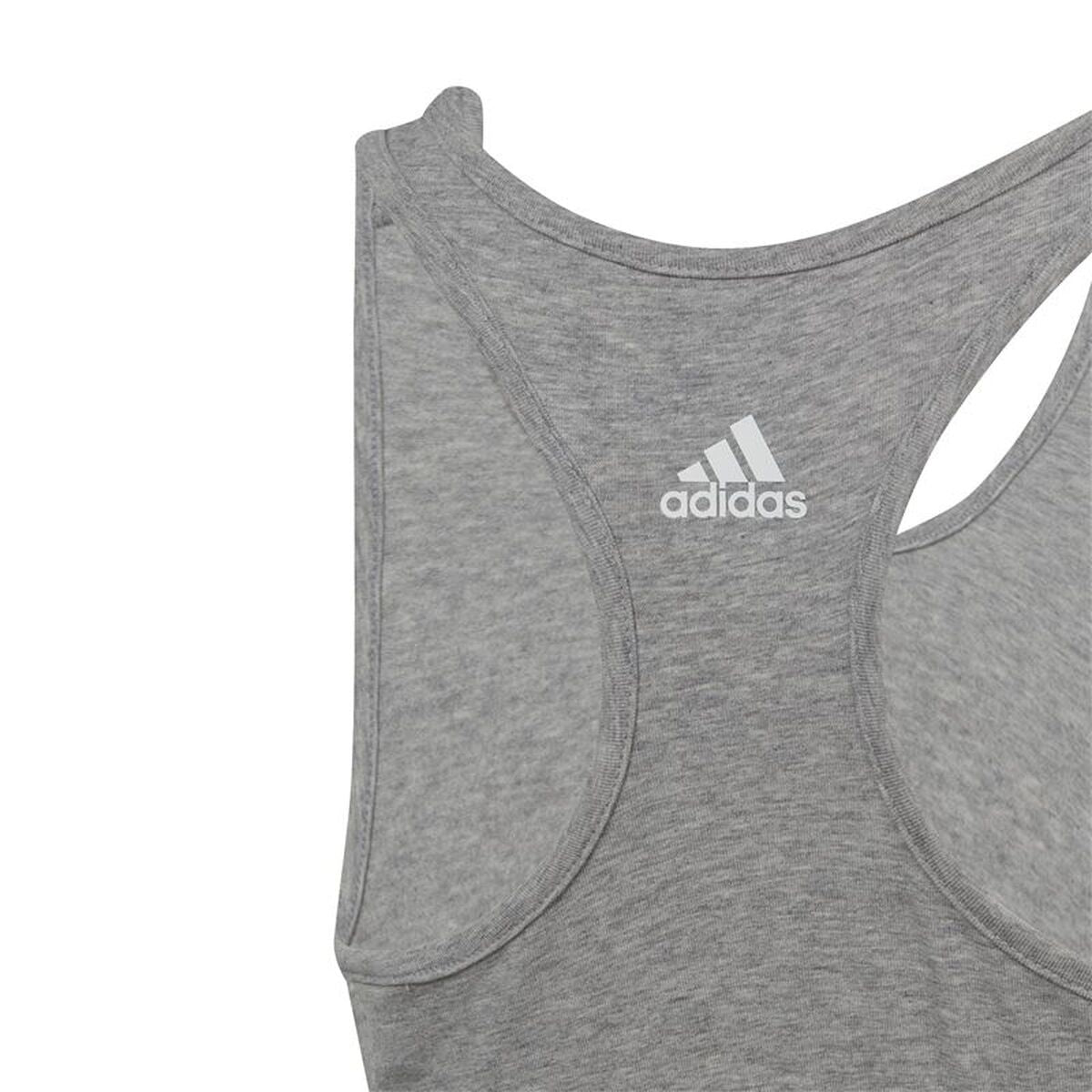 Γυναικεία Tank Top Adidas Essentials Linear Logo Γκρι