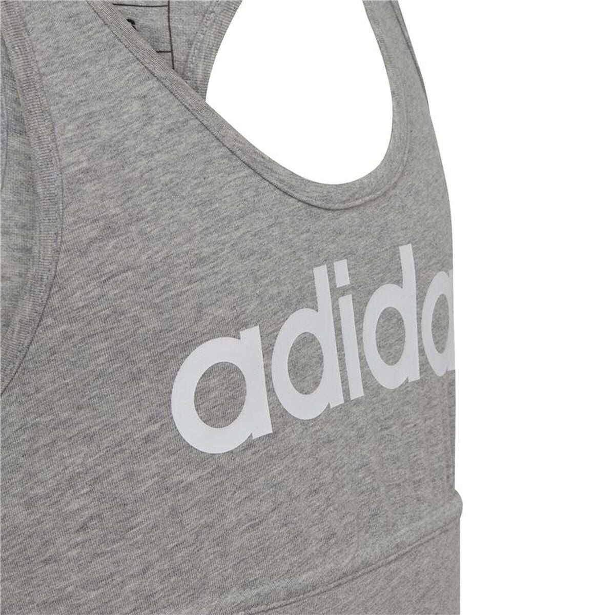 Γυναικεία Tank Top Adidas Essentials Linear Logo Γκρι