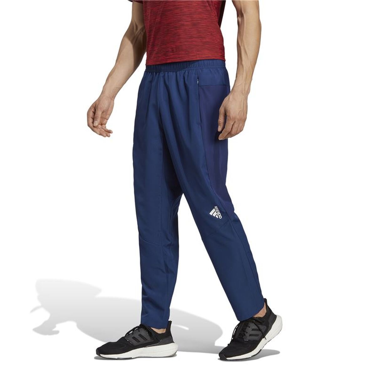 Μακρύ Αθλητικό Παντελόνι Adidas Designed For Movement Μπλε Άντρες