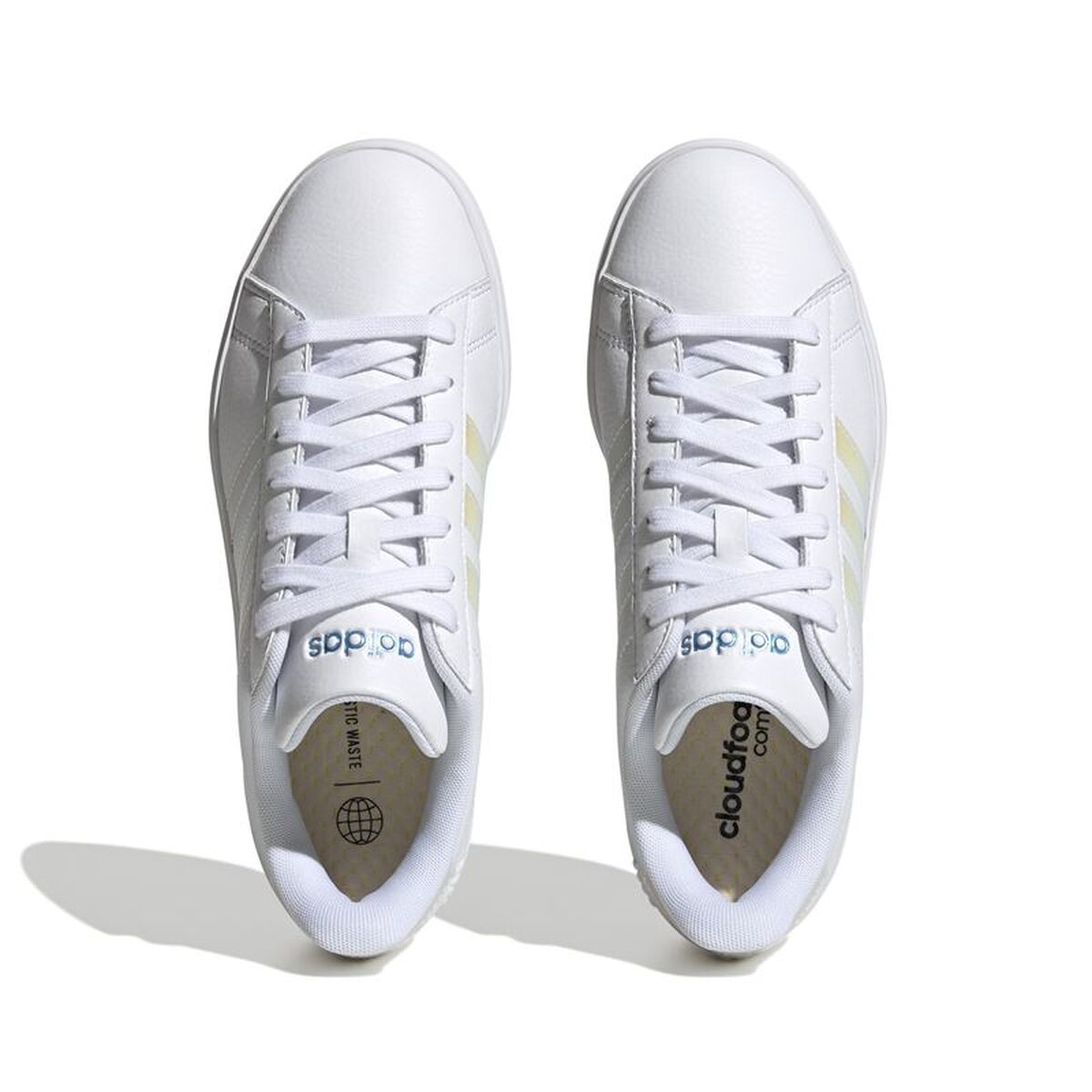 Γυναικεία Αθλητικά Παπούτσια Adidas Grand Court Cloudfoam Λευκό
