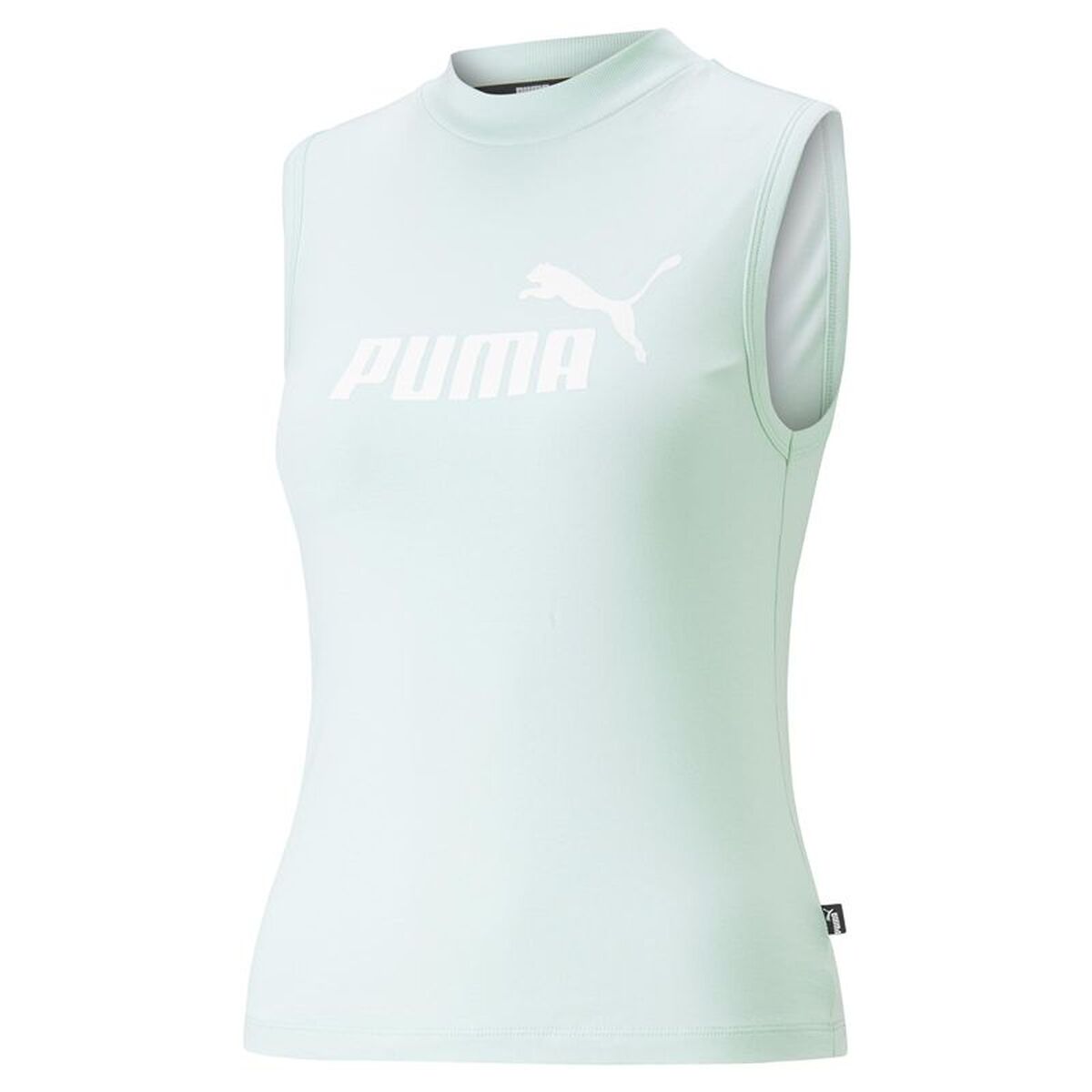 Αμάνικο Γυναικείο Mπλουζάκι Puma Ess Slim Logo Tank Ακουαμαρίνης